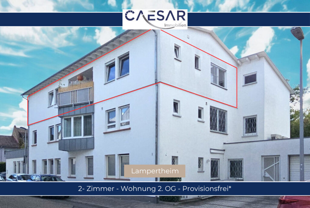2 Zimmer Wohnung im 2. OG