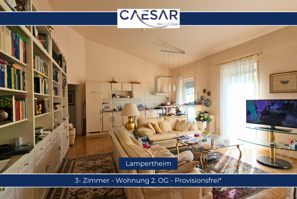 3 Zimmer Wohnung im 2. OG