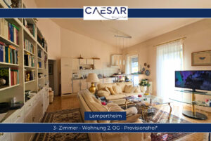 3 Zimmer Wohnung im 2. OG