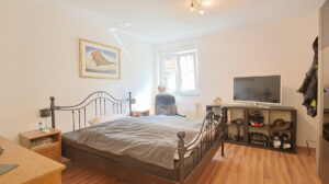 Schlafzimmer im Souterrain